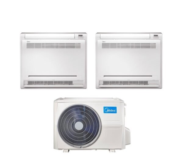 Climatizzatore Console Midea Dual Split Inverter 12+12 R-32 con M3OF-21HFN8-Q